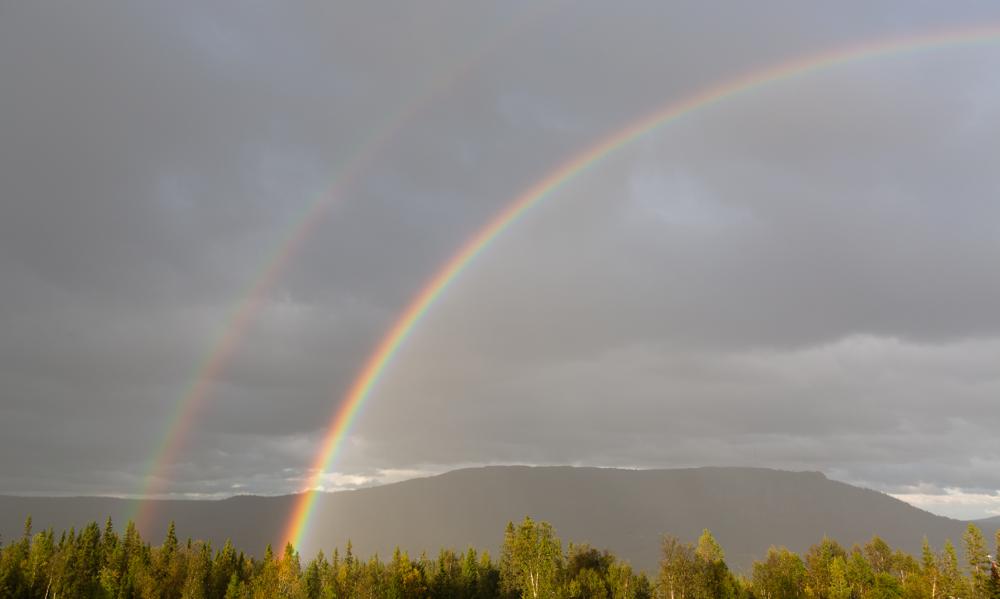 Double rainbow
